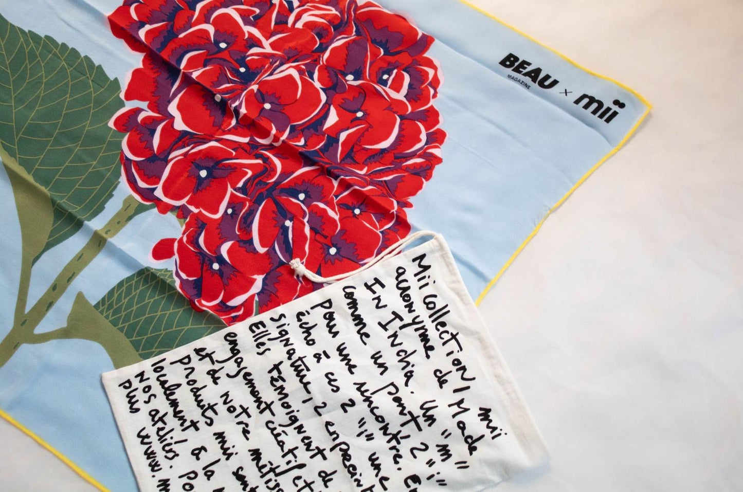 Blooming the Asphalt, Mii x BEAU Magazine Scarf