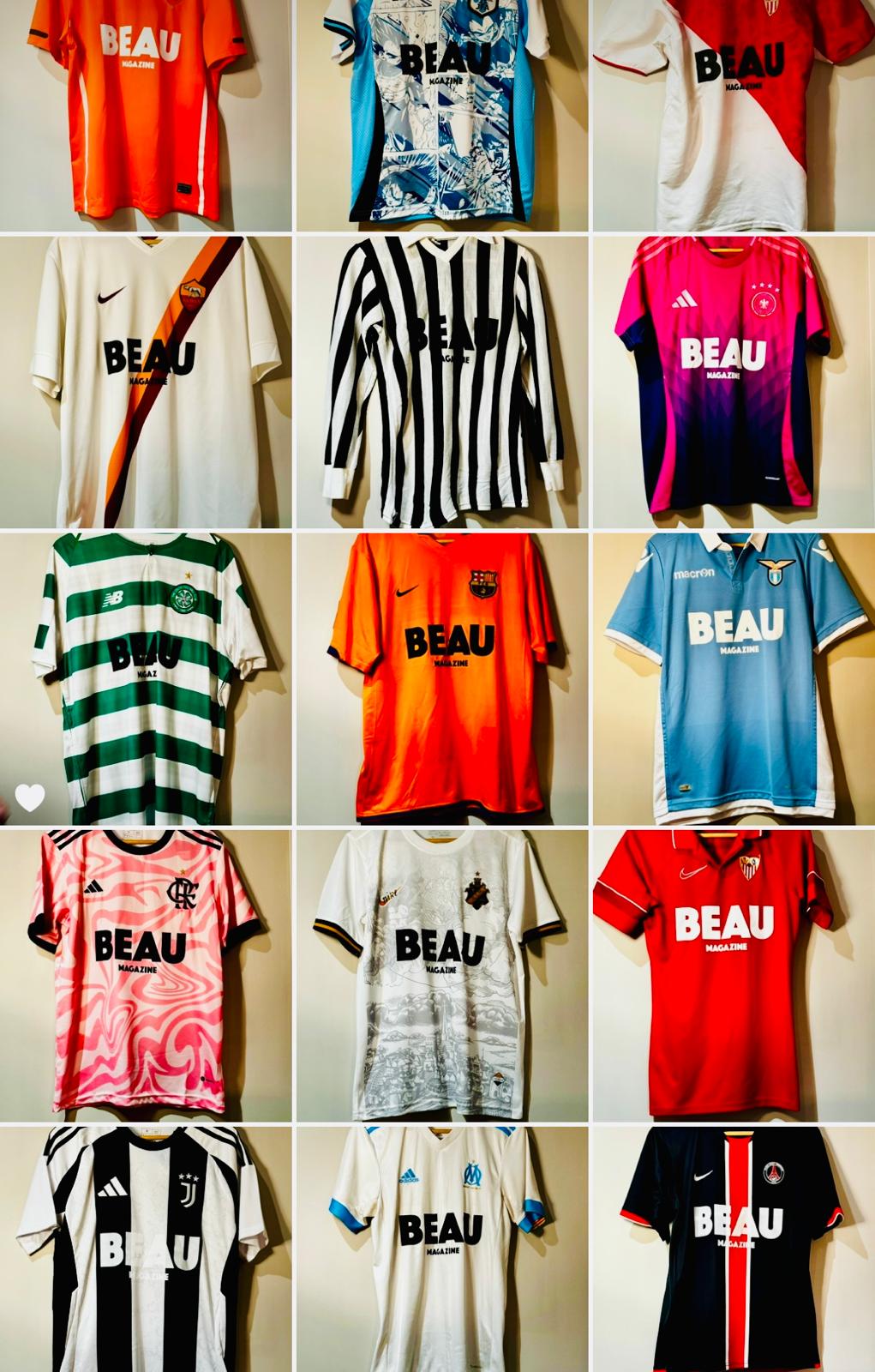 Vintage Football Jerseys Leboncoin x BEAU Magazine