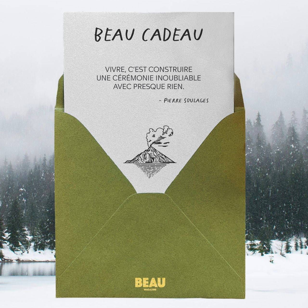 La carte cadeau BEAU Magazine