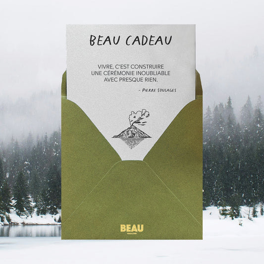 La carte cadeau BEAU Magazine
