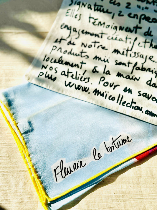 Fleurir le Bitûme, Foulard Mii x BEAU Magazine